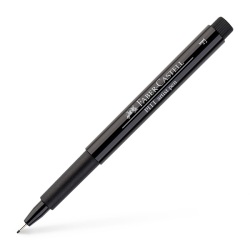 Faber Castell - Faber Castell Pitt Artist Pen Çizim Kalemi F 199 Black (1)