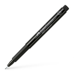 Faber Castell - Faber Castell Pitt Artist Pen Çizim Kalemi S 199 Black (1)