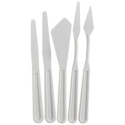 Plastik Spatül 5li Set