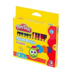 Play-Doh - Play-Doh 12 Renk Mum Boya 8mm CR004