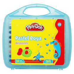 Play-Doh - Play-Doh 18 Renk Pastel Boya Çantalı PA010