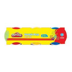 Play-Doh - Play-Doh 3 Renk Parmak Boya 50ml PR002