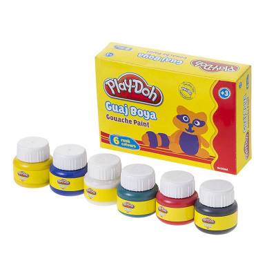 Play-Doh 6 Renk Guaj Boya 30ml GU001