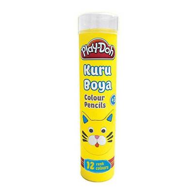Play-Doh Tüp Kuru Boya 12 Renk KU005