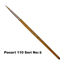 Ponart - Ponart 110 Seri Samur Fırça No 5