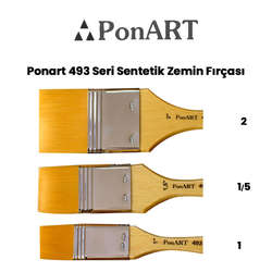 Ponart - Ponart 493 Seri Sentetik Zemin Fırçası