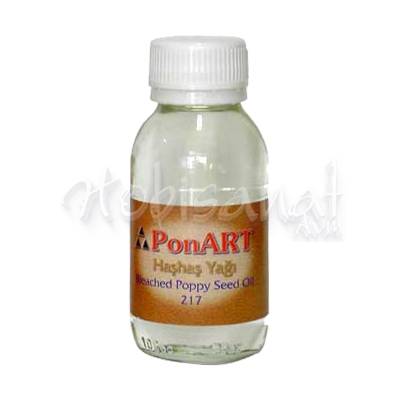 Ponart Ağartılmış Haşhaş Yağı Bleached Poppy Seed Oil No:217 100ml