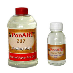 Ponart - Ponart Ağartılmış Haşhaş Yağı Bleached Poppy Seed Oil No:217