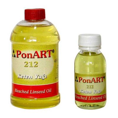 Ponart Ağartılmış Keten Yağı Bleached Linseed Oil No:212