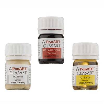 Ponart Cam Boyası 20 ml