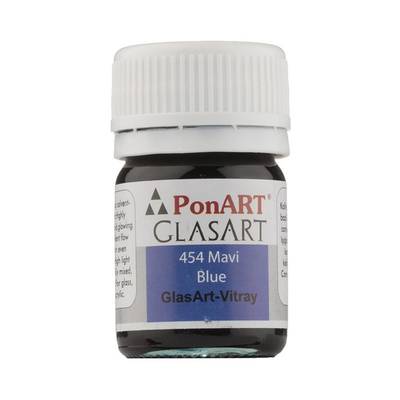 Ponart Cam Boyası 20ml Mavi