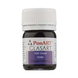 Ponart - Ponart Cam Boyası 20ml Mor