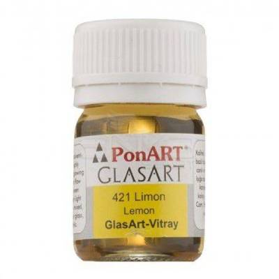 Ponart Cam Boyası 20ml Sarı