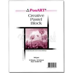 Ponart - Ponart Creative Pastel Blok 160 g 35x50