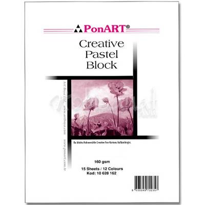 Ponart Creative Pastel Blok 160 g 35x50