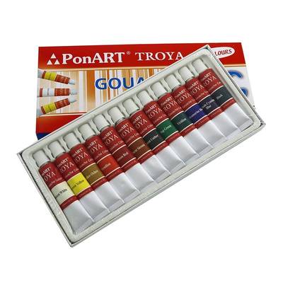 Ponart Guaj Boya 12x12ml Set