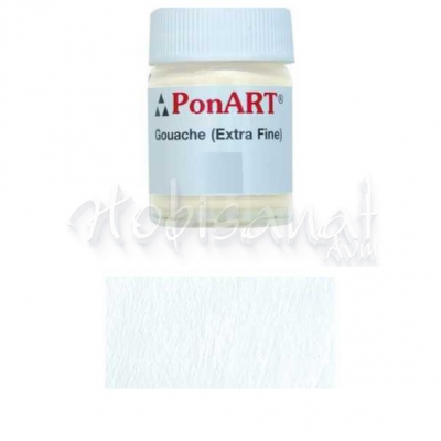 Ponart Guaj Boya 15ml No:8100 White