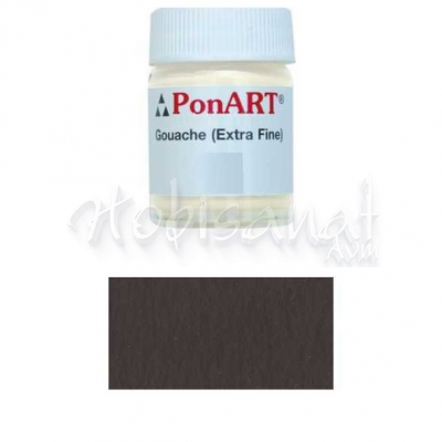 Ponart Guaj Boya 15ml No:8112 Van Dyke Brown