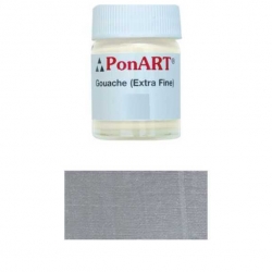 Ponart - Ponart Guaj Boya 15ml No:8249 Gümüş