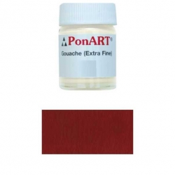 Ponart - Ponart Guaj Boya 15ml No:8318 Carmine Red