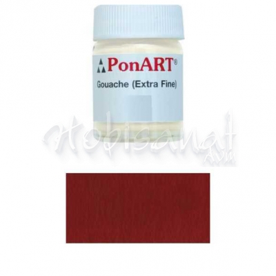 Ponart Guaj Boya 15ml No:8318 Carmine Red