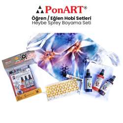 Ponart - Ponart Heybe Sprey Boyama Seti PHS-23