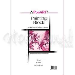 Ponart - Ponart Painting Block 150g 15 yp 25x35