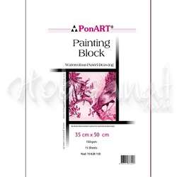 Ponart - Ponart Painting Block 150g 15 yp 35x50