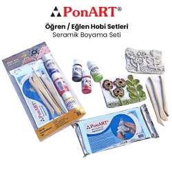 Ponart - Ponart Seramik Boyama Seti PHS-20