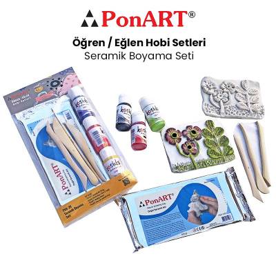 Ponart Seramik Boyama Seti PHS-20