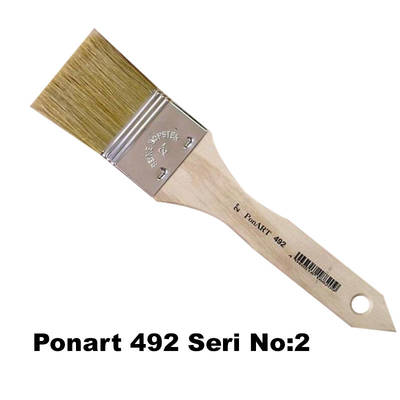 Ponart 492 Seri Zemin Fırçası No 2