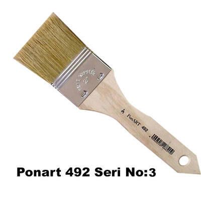 Ponart 492 Seri Zemin Fırçası No 3