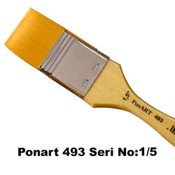 Ponart - Ponart 493 Seri Sentetik Zemin Fırçası 1.5
