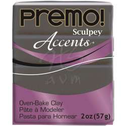 Sculpey - Premo Accents Polimer Kil 57g 5120 Graphite Pearl