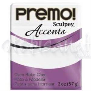 Premo Accents Polimer Kil 57g 5057 Frost White Glitter