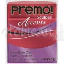 Sculpey - Premo Accents Polimer Kil 57g 5051 Red Glitter