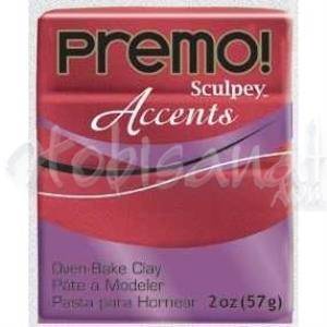 Premo Accents Polimer Kil 57g 5051 Red Glitter