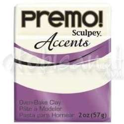 Sculpey - Premo Accents Polimer Kil 57g 5527 White Translucent