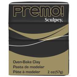 Sculpey - Premo Polimer Kil 57g 5042 Black