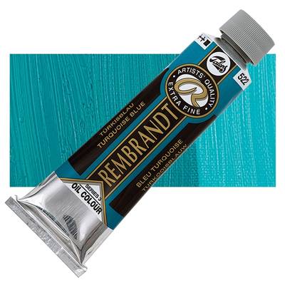 Rembrandt Yağlı Boya 150ml Seri 3 No: 522 Turquoise Blue