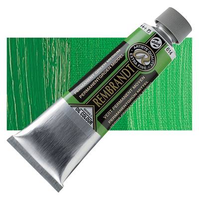 Rembrandt Yağlı Boya 150ml Seri 3 No: 614 Permanent Green Medium