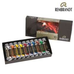 Rembrandt - Rembrandt Oil Colour Box Yağlı Boya Seti Basic 10x15ml