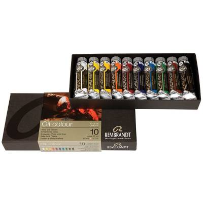 Rembrandt Oil Colour Box Yağlı Boya Seti Basic 10x15ml