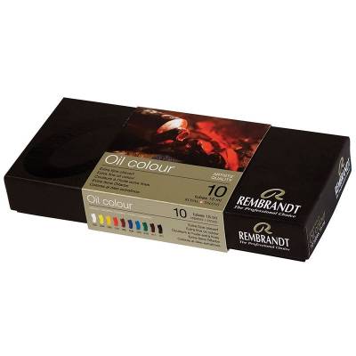 Rembrandt Oil Colour Box Yağlı Boya Seti Basic 10x15ml