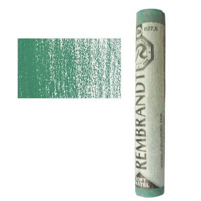 Rembrandt Soft Pastel Boya Cinnabar Green Deep 627.5