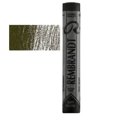 Rembrandt Soft Pastel Boya Olive Green 620,2