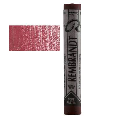 Rembrandt Soft Pastel Boya Permanent Red Deep 371.3