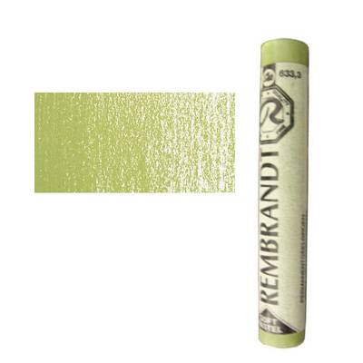 Rembrandt Soft Pastel Boya Permanent Yellow Green 633.3