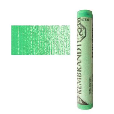 Rembrandt Soft Pastel Boya Phthalo Green 675.5