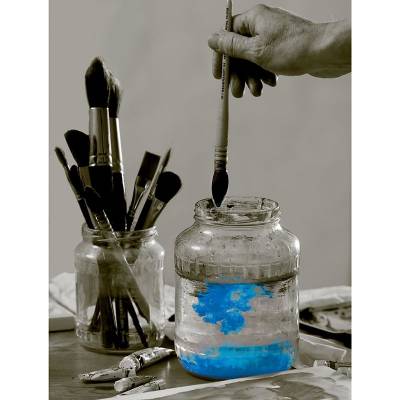 Rembrandt Water Colour Box Sulu Boya Seti 12 Renk + Fırça Granulating